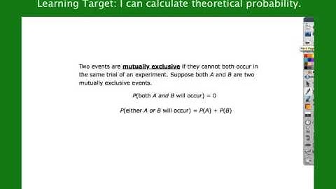 Theoretical Probability - Part 2.mp4