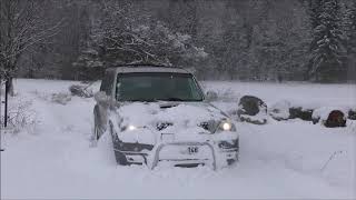 Hyundai Terracan and Opel Monterey Winter Drive