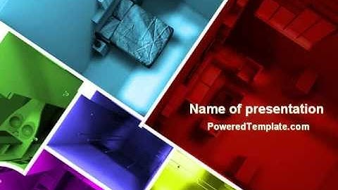 Room Planning PowerPoint Template by PoweredTemplate.com