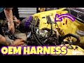 Engine Harness Installed HALF Way On Kobe 🤦🏽‍♂️