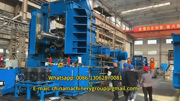 Variable Geometry Plate Bending Machine