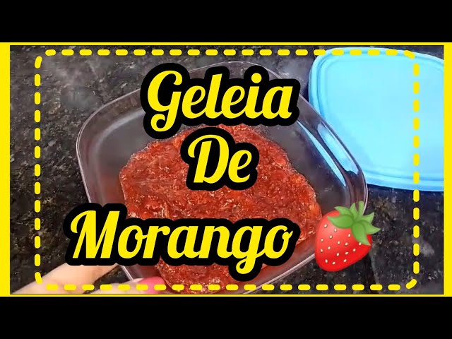 Geleia Chimia De Frutas 03 Morangos Sem Conservantes