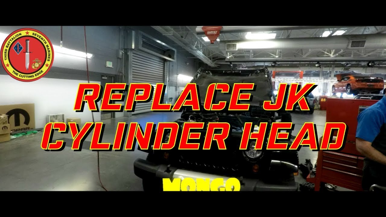 Jeep Wrangler Cylinder Head Replacement (Time Lapse) - YouTube