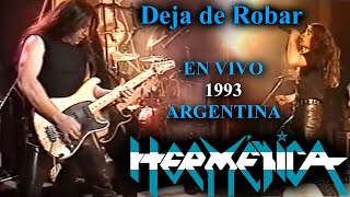HERMÉTICA - Deja de Robar en Vivo en Stadium, Argentina (1993) 2/13