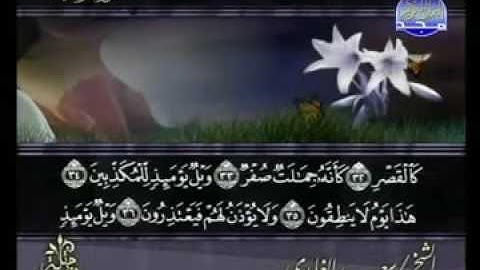سورة المرسلات كاملة الشيخ سعد الغامدي