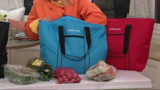 Lock & Lock Large Insulated Cooler Bag on QVC screenshot 5