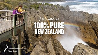 100% Pure New Zealand Experience: Punakaiki Pancake Rocks