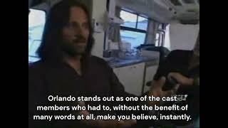 Viggo Mortensen on Orlando the elf