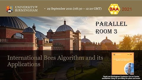 BAA 2021 Parallel Room 3