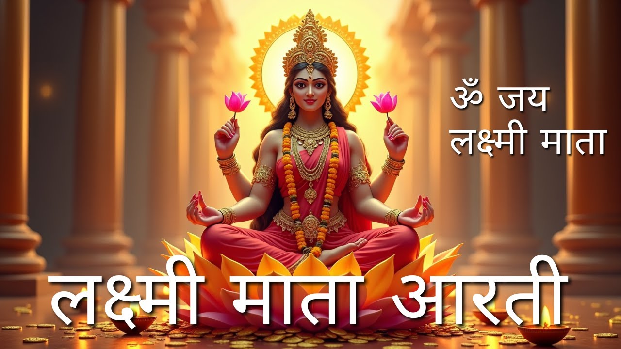 Om Jai Lakshmi Mata (Aarti), लक्ष्मी माता आरती – ॐ जय लक्ष्मी माता. #laxmimata  #arti #pooja