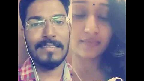 Best Romantic song karimizhi kuruviye meesha madhavan smule malayalam duet song jobin cb