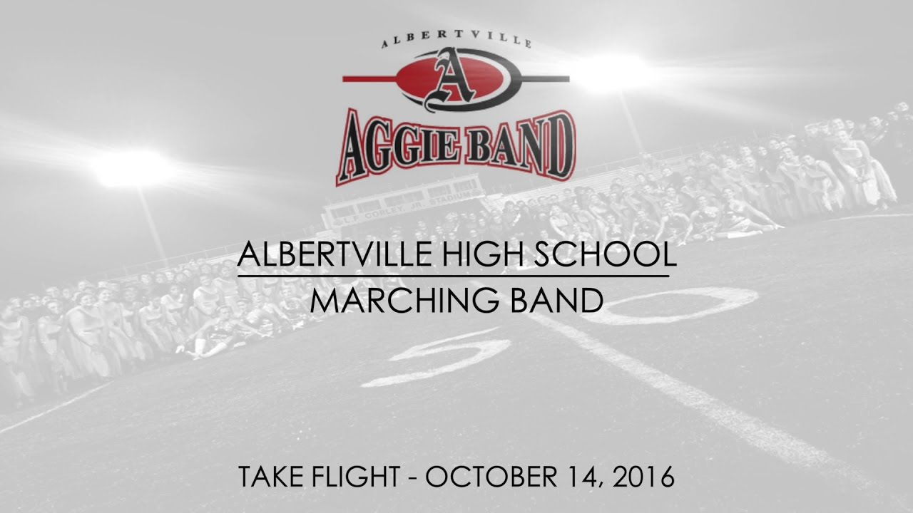 Albertville High School Marching Band Multicam 10142016 YouTube