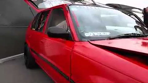 Corolla 2 sundown 18s in a 4th order wall demo