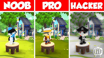 NOOB vs PRO vs HACKER - Tag with Ryan | android ios gameplay 1080p 60fps landscape