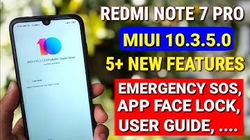 Redmi note 7 Pro Miui 10.3.5.0 new stable update | 7 new features | Miui 10.3.5.0 Redmi Note 7 Pro
