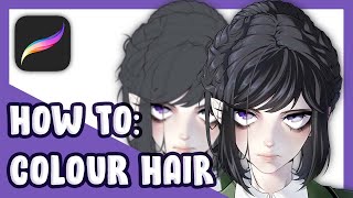 How To Color Anime Hair