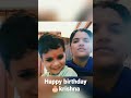Wish you a very happy birthday krishna ❤ #india #birthday #krishna #janmdin