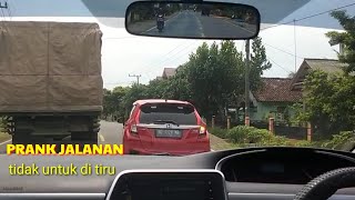 Honda jazz// melihat reaksi mobil di prank