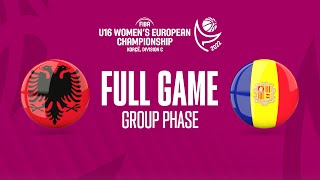 Albania v Andorra | FIBA U16 Women's European Championship 2022