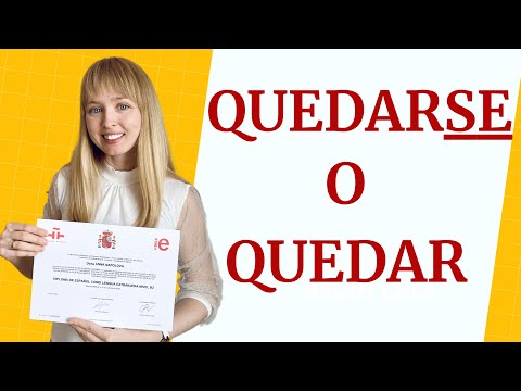 Испанский Глагол Quedar. Устойчивые Выражения с Глаголом Quedar