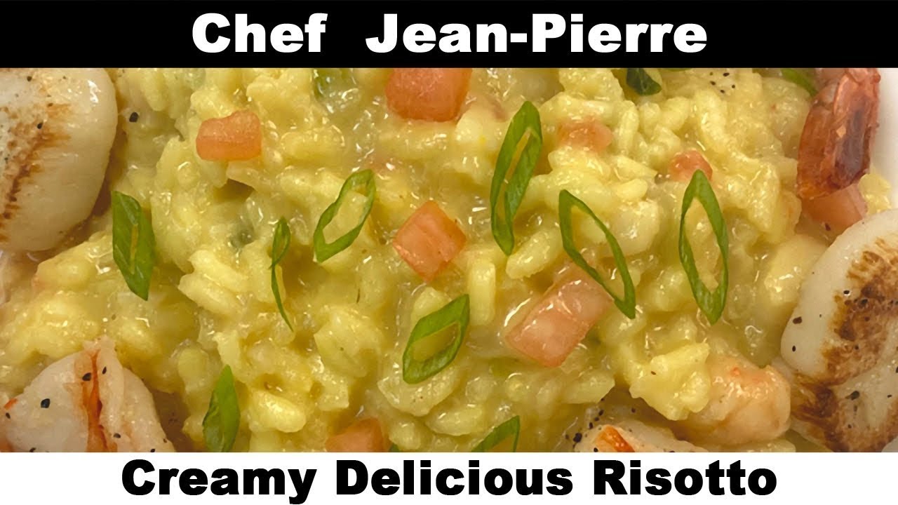 The Last Risotto Recipe You'll Ever Learn! Seafood Risotto - Chef Jean-Pierre