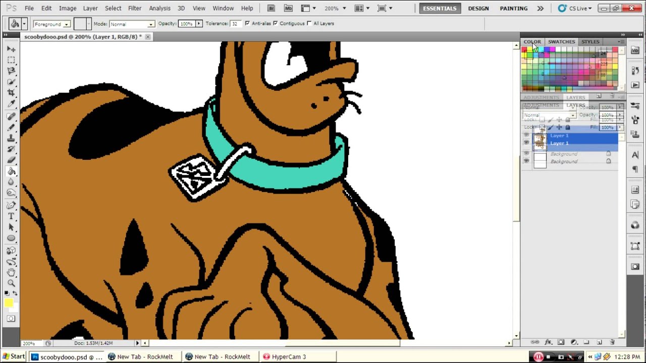 How To Color Cartoons In Photoshop ScoobyDoo YouTube How To Color Cartoons In Photoshop ScoobyDoo YouTube