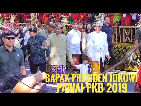 Detik-detik Kedatangan Bapak Presiden Jokowi Di Pembukaan PKB 2019