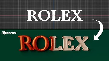 Inflated 3D Text Animation | Blender 3d tutorial