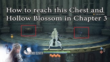 Valkyrie Elysium - How to reach the difficult Hollow Blossom and Chest in Chapter 3.