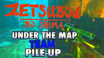 Black Ops 3 Glitches - After Patch 1.11 Zetsubou No Shima Under Map TEAM PILE UP GLITCH in Spawn