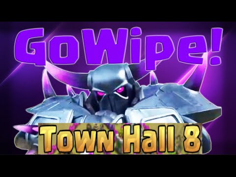 Town Hall-8 war Strategy, get 3 stars on any base