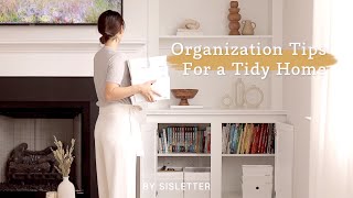 Compilation of the most popular organization tips by Sisletter🏆/ Best home organization ideas