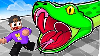 ROBLOX ESCAPE A GIANT SNAKE OBBY!