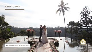 KUPU KUPU BARONG VILLA AND TREE SPA by L'OCCITANE - COMMITMENT WEDDING CEREMONY | Lilly & Oliver