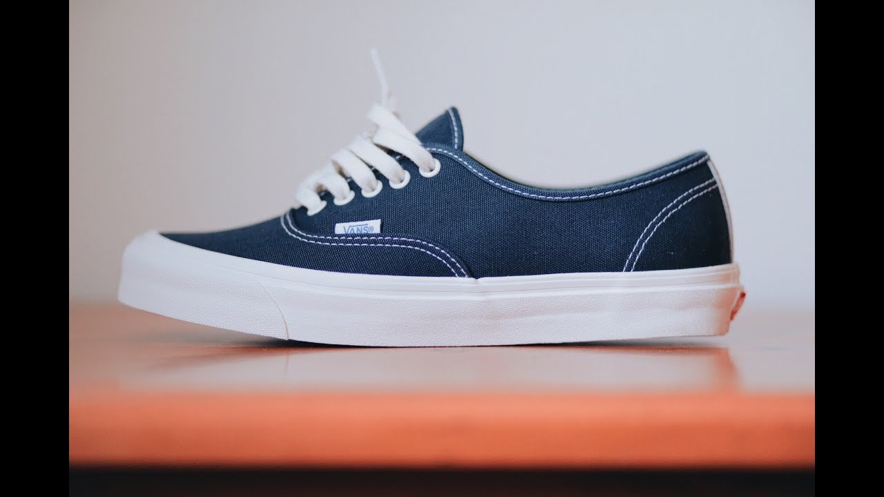 dress blue vans vault