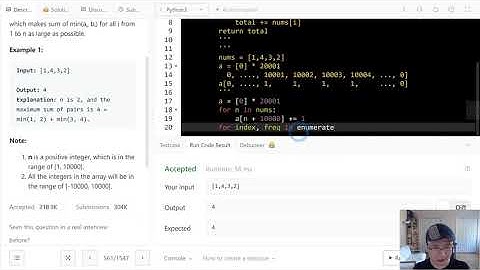 561. Array Partition I | English | Easy