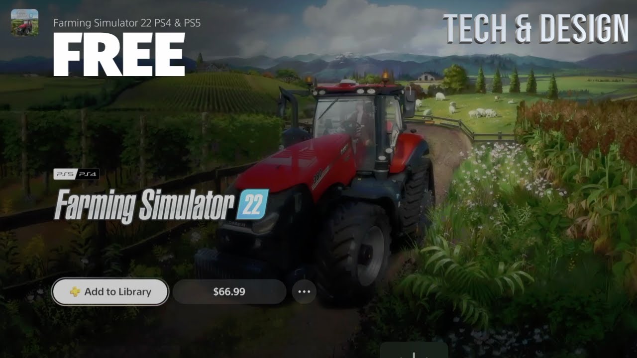  Farming Simulator 22 - PS5 - PlayStation 5 : Video Games