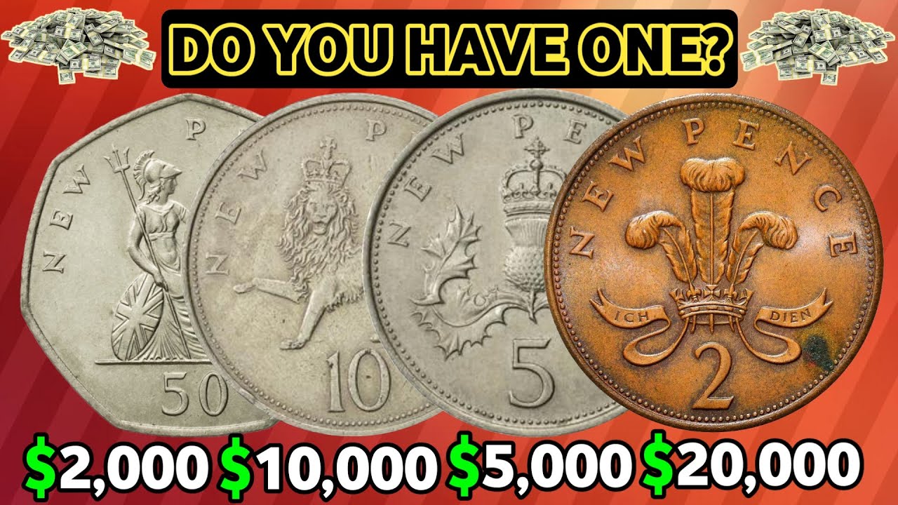 Top 4 Ultra Rare UK Coins Worth Thousands | Check Your Change for These Valuable Coins