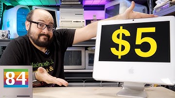 Mystery Five Dollar iMac Find - G5 or Intel?