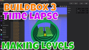 Buildbox 3 Time lapse Game Dev Making Levels Getting To Work