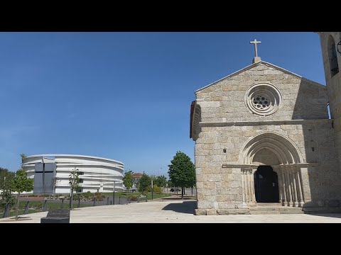 Lugares Mais Belos de Famalicão: Igrejas nova e românica de Antas S. Tiago