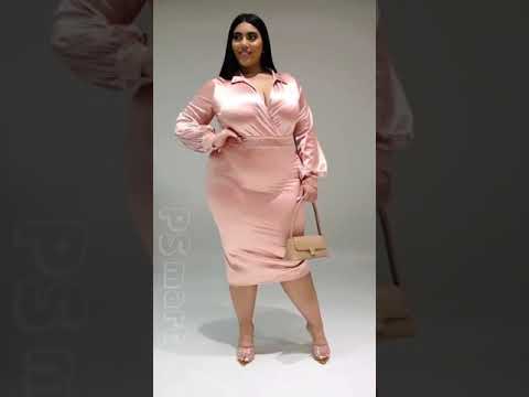 Plus Size | Feeling Like Royalty Satin | #shorts
