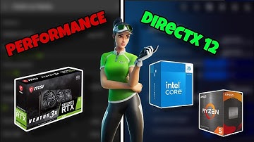 DirectX 12 vs Performance Mode Fortnite *2025*