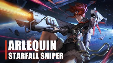 New Skin | Arlequin - Starfall Sniper | Heroes Evolved | NetDragon