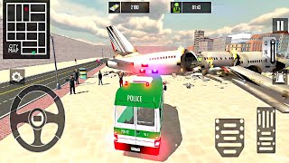 Emergency Airplane Police Ambulance Simulator - Best Android Gameplay screenshot 3