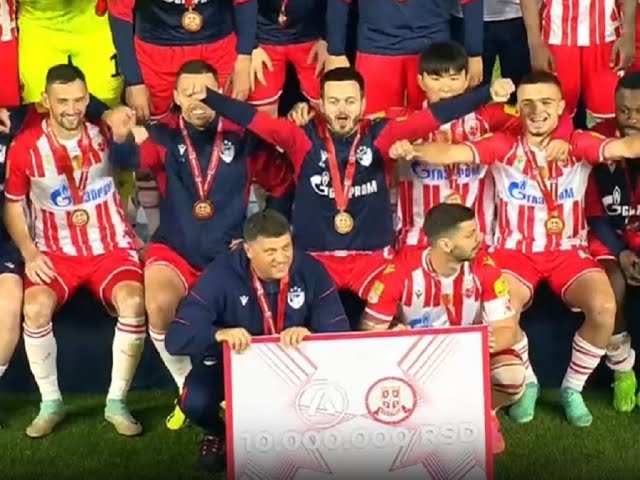 FINALE KUPA SRBIJE: Crvena zvezda - Vojvodina 2:1 /21.04.2024.