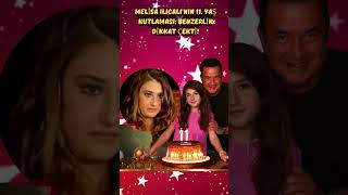Meli̇sa Ilicalinin 11. Yaş Kutlamasi Benzerli̇k Di̇kkat Çekti̇