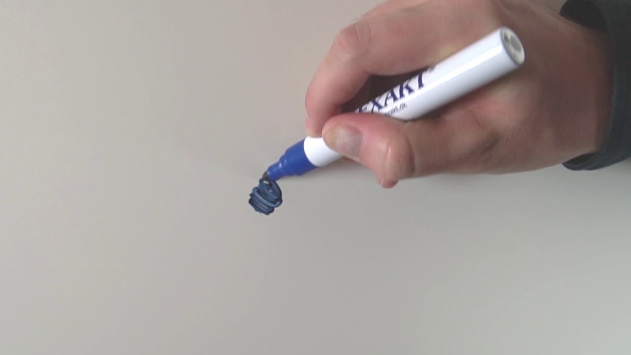 Guide Sådan fjerner du permanent marker fra dit whiteboard YouTube