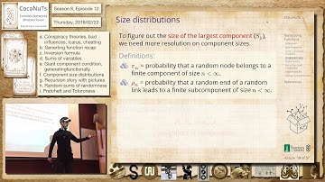 S8E12f: Component size distributions