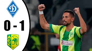 Dinamo Kiev Vs Aek Larnaca 0-1 All Goals & Highlights 15092022 Hd